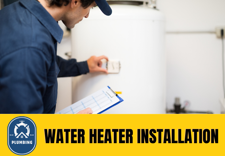 water heater installation Prescot